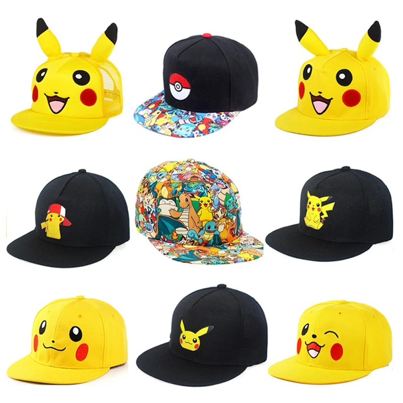 Pikachu Anime Baseball Cap 1