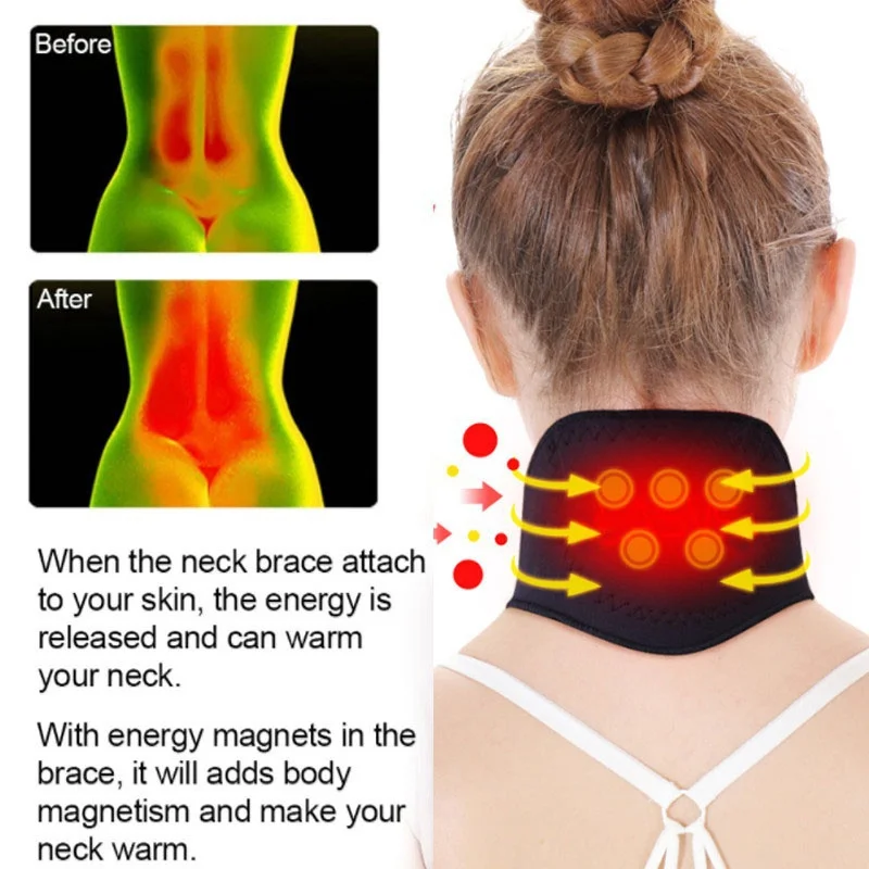 Neck Massager Magnetic Therapy Neck Belt