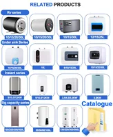Chauffe-eau électrique 24V/220V double alimentation, 15L, haute qualité, petit prix, pour camping-car et réservoir de camping, Calentador De Agua Electrico 5
