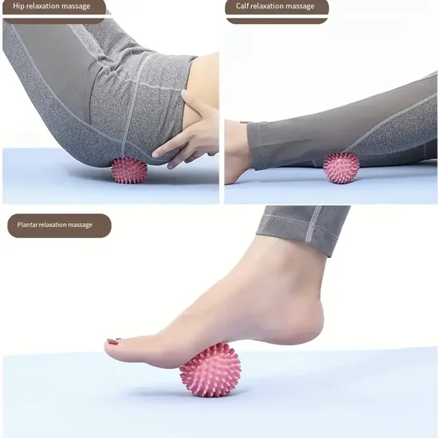 Hedgehog Massage Ball Yoga Fascia Ball Sports Fitness Muscle Relaxation Massage Stick Shoulder Neck Leg Sole Meridian Ball 5