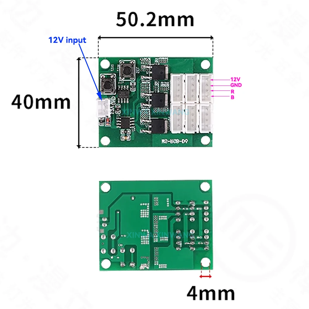 DIY 아케이드 게임, 클로 크레인 자동 판매기, 4P 커넥터, 12V, 20Pcs 조명 LED 라이트 보드