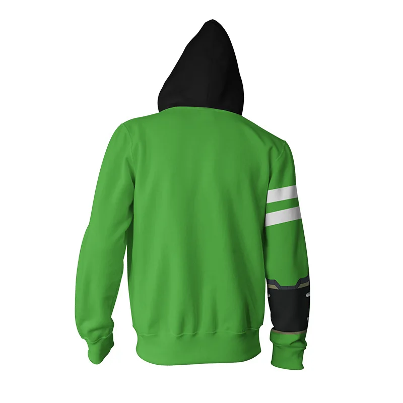 Ben 10 Alien Force 3D Hoodies Cosplay Ben Sweatshirt Coat Jacket