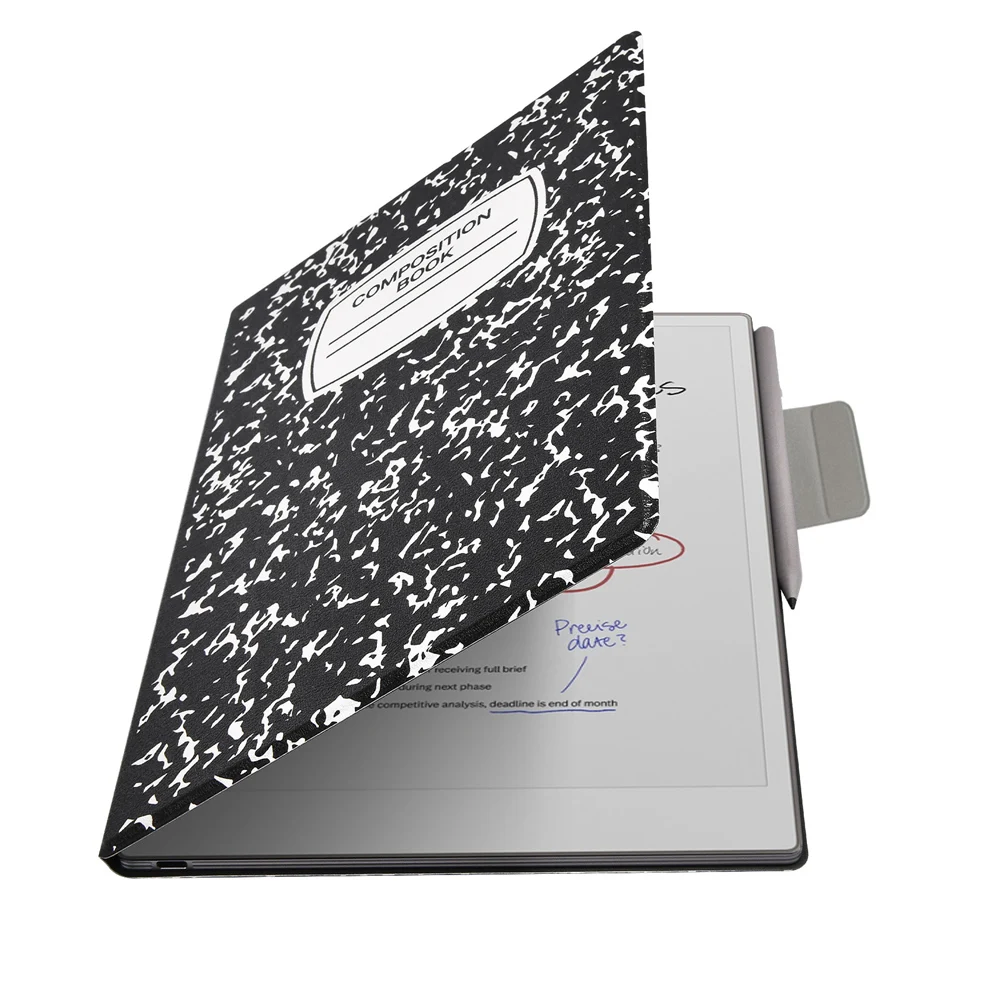 Deluxe Slim Folio Protective Case with Pen Clasp and Auto Sleep/Wake