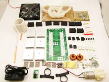  3000W 50A Tapless 6-tube ZVS High Frequency Induction Heating Machine Quenching Module DIY Kit 