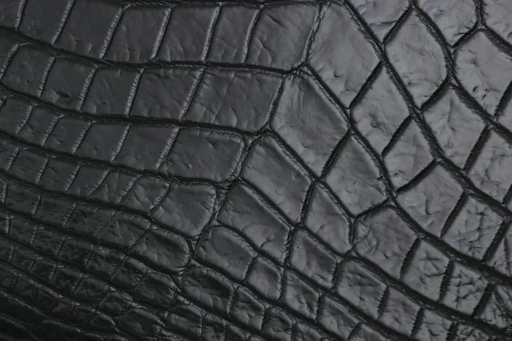 Genuine crocodile leather handbag