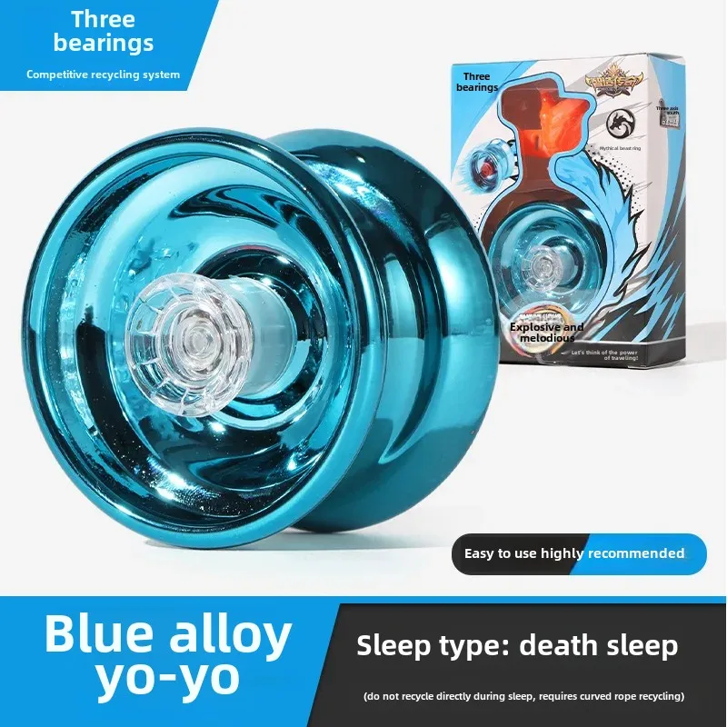 Metal alloy yo-yo ball for 2-6 years old boys