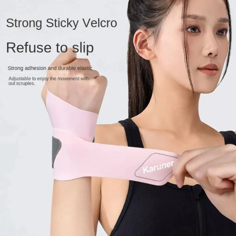 Fixed%20Spandex%20Sport%20Guard%20Wrist%20Sprain%20Tendonitis%20with%20Fastener%20Tape%20Wristband%20Ultra%20Thin%20Joint%20Brace%20Badminton%20Basketball%20-%20Image%203