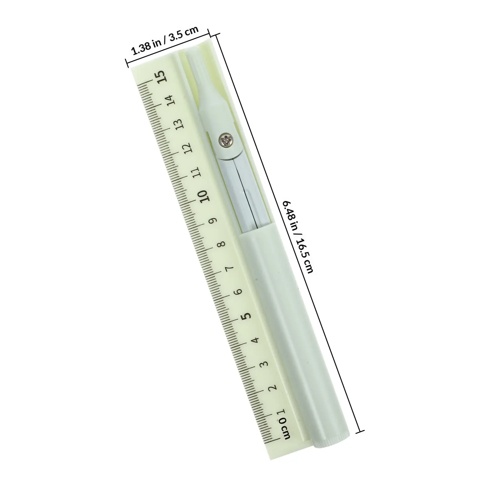 다기능 나침반 펜 자 세트 녹색 플라스틱 금속 기하학 그리기 도구 학생 예술가 전문가용 고정밀