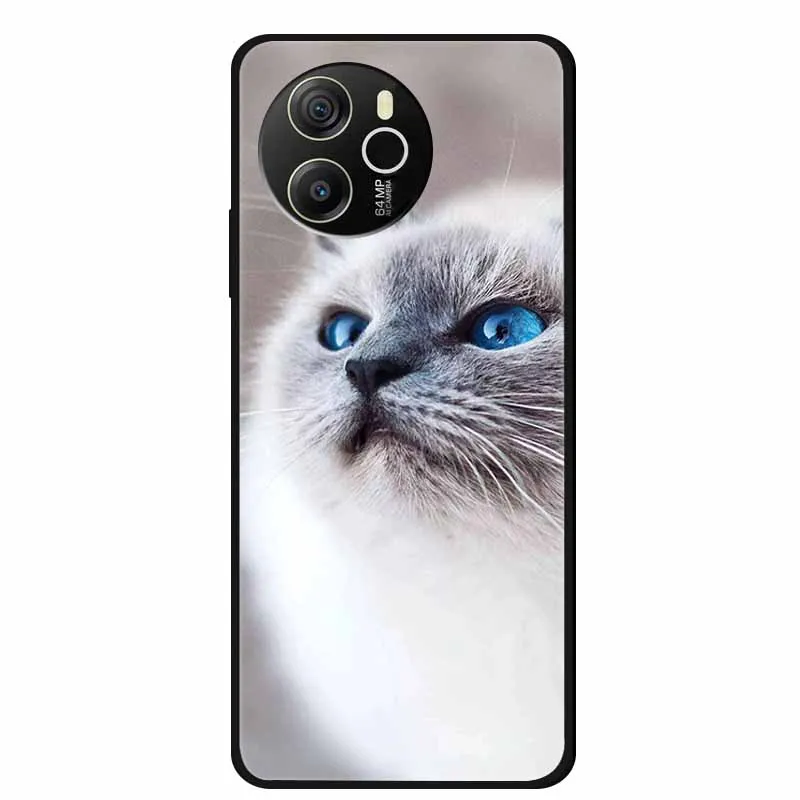 Enhanced Product Title:  
Premium Black Silicone Soft Back Cover Case - Sleek and Durable Phone Shell/Coque, 6.78