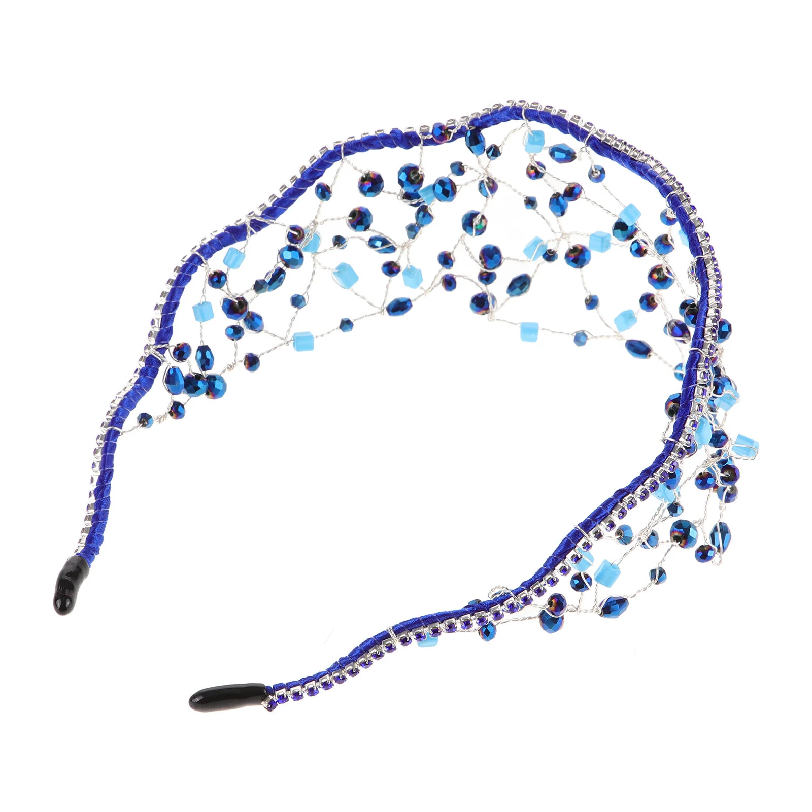 

Сетчатая повязка на голову, аксессуары для волос, элегантный аксессуар, изысканная Тиара для девушек, женский подарок, декоративная женская свадебная тиара из сплава