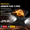 (New)Ulefone Armor Pad 3 Pro Rugged Tablet 33280 mAh MediaTek MT8788 16GB RAM(8+8) 256GB ROM 50MP 10.36"2K Android 1