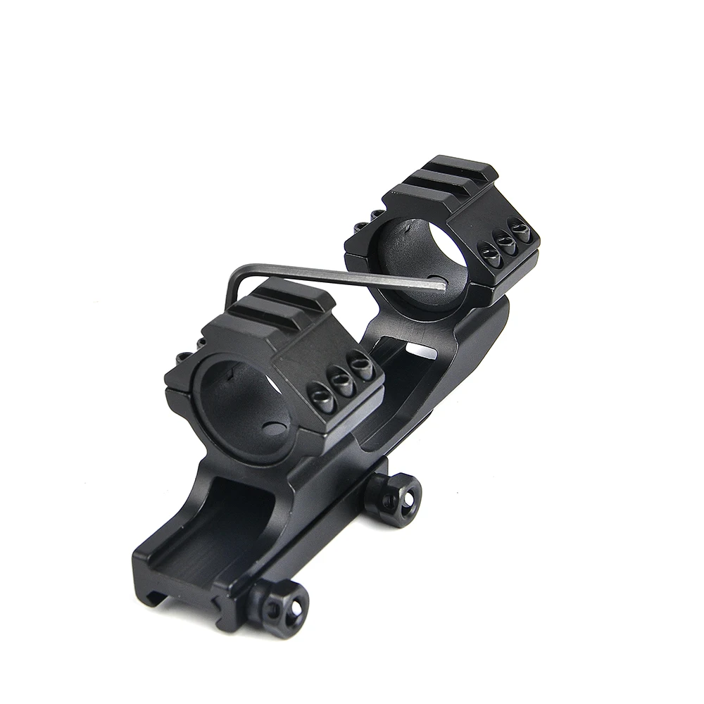 Rifle Scope Mount Ring Rifle Scope Mount Scope Mount Adapter Picatinny Rail Accessories Tactical 25.4mm 30mm Scope Ring Mount Quick Release One Piece Scope Mount 1"/30mm Dual Rings Hunting Accessories 20mm Picatinny