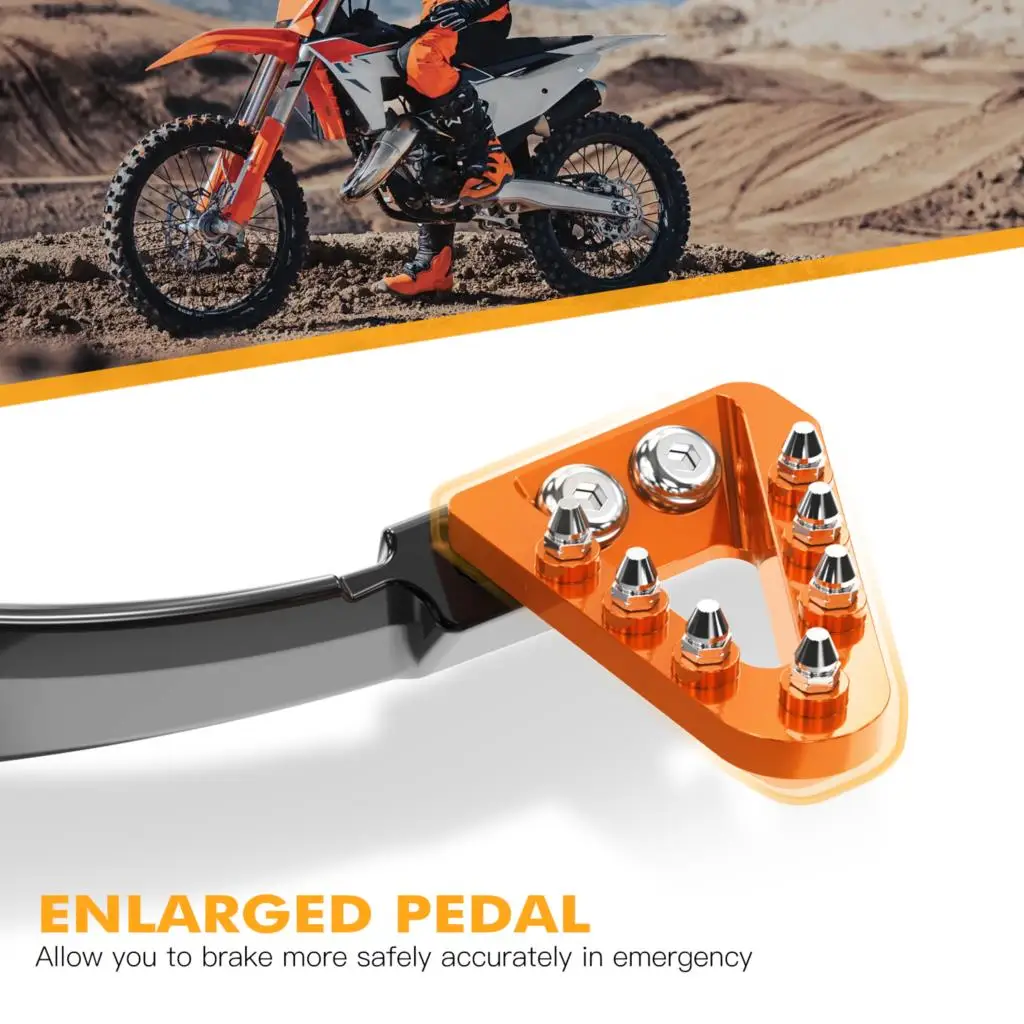 (EU-Lager) Für KTM EXC 300 2024 Verstellbarer Geschmiedeter Aluminium-Bremshebel Schalthebel Für Husqvarna TE300 TE250 GasGas EC 300 – Detail 3