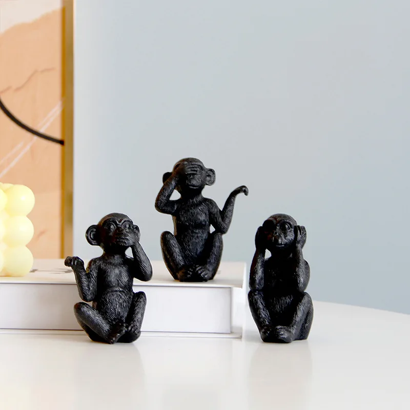 Set 10 Figure Di Scimmie E Primati In Plastica - Modelli Realistici E Carini, Decorazione Desktop E Giocattolo Educativo Per Bambini, Ideale Per Bomboniere E Arredamento