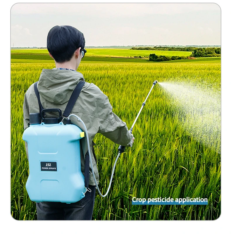 15L Multifunction Electric Sprayer, Adjustable Nozzle Garden Spray Tank For Watering, Cleaning, Pet Bathing with 3 Spray Heads