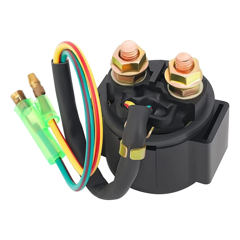 High Performance Starter Solenoid Easy Installation Solenoid 20mm Between 2 Screws for Fourtrax 400 TRX400EX