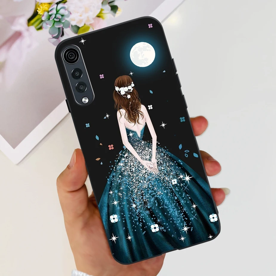 Stylish Painted Silicone Soft Phone Case - 6.8'' Bumper Cover, Compatible with LG Velvet 5G