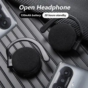 K6 TWS Sport Wireless Bluetooth Headset Running Stereo Music Universal Mini Dual Ear Hanging Headphones With Mic Noise Reduction - Image 3