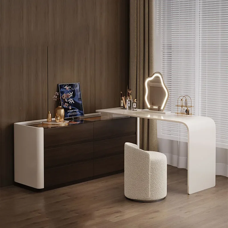 

Console Mobile Storage Dressers Makeup Computer Coffee Drawers Vanity Hotel Dressers Bedside Schminktisch Home Furniture HDH