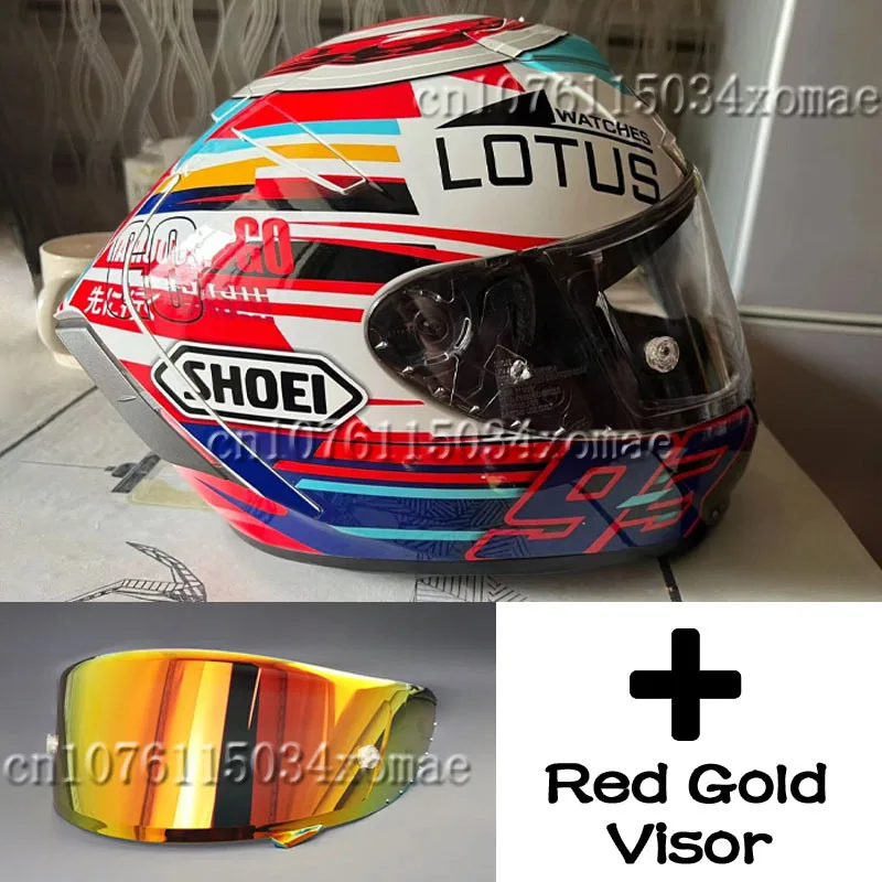 SHOEI x-14 x-fourteen クジャク サイズS NEW! Shoei Street Motorcycle Helmet - X-14 Kujaku TC-5