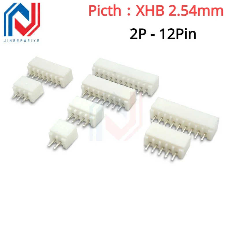 

50pcs Xhb2.54 Buckle Straight Needle Buckle Socket 2P/3P/4P/5P/6P/7P/8p-12p and Other Sockets Terminal Electronic Connector