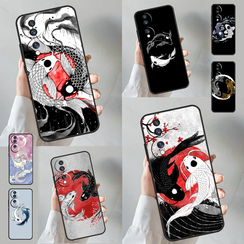 Koi Fish Yin Yang Smartphone Case Cover