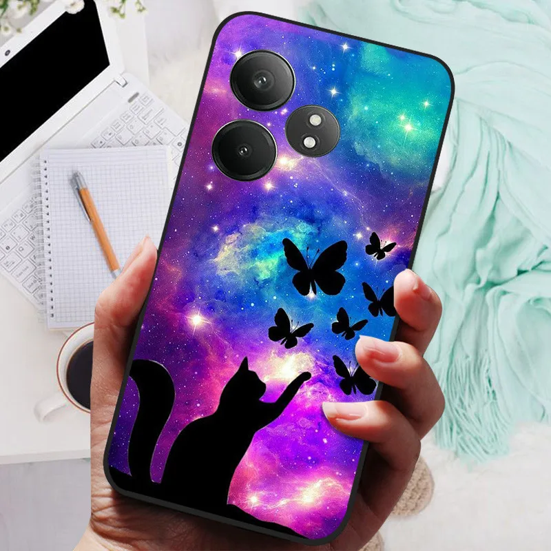 Black Lion & Wolf Silicone Soft Phone Case - Enhanced Protective Cover