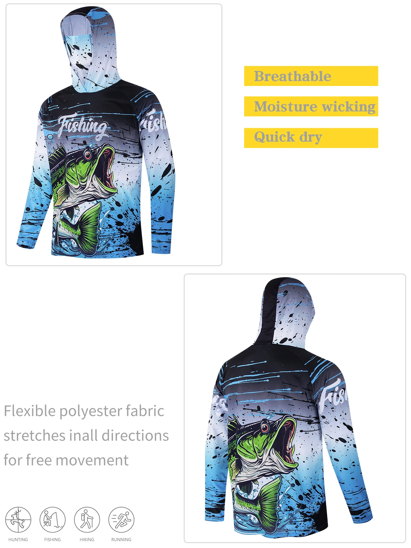 Men’s UV Fishing Hoodie 4