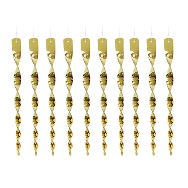 바람 저항성 반사 조류 억제 도구 10pcs 정원 발코니 바람 차임