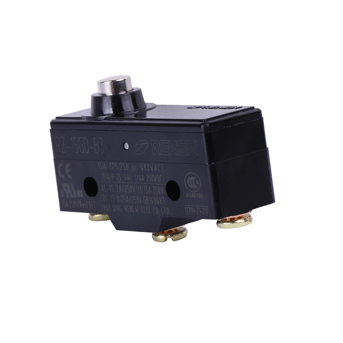 Left of RZ-15GD-B3 Limit Microswitch