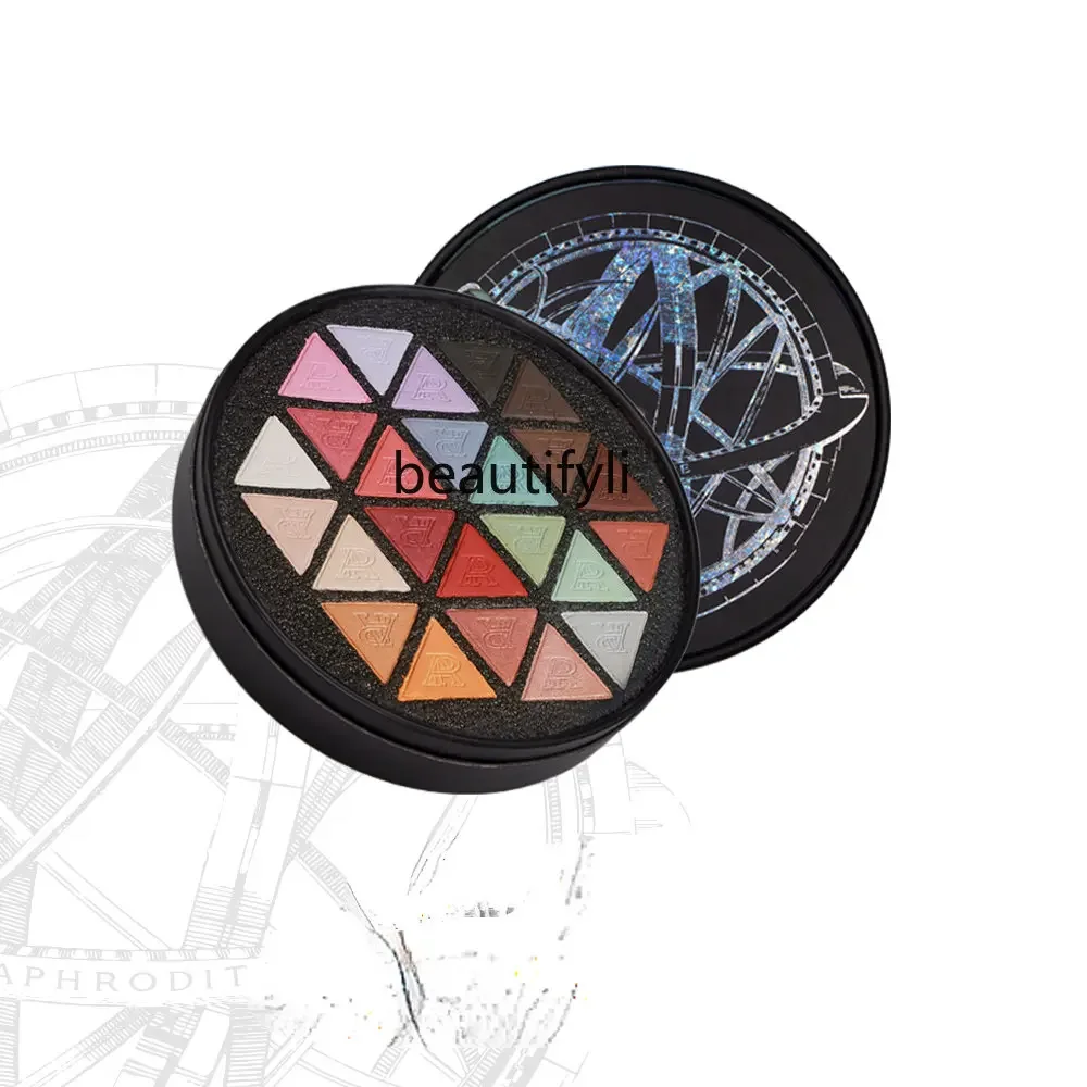 

yj Makeup Toner 24 Color Star Plate Series Shimmer Matte Easy to Color Changing the Makeup Novice