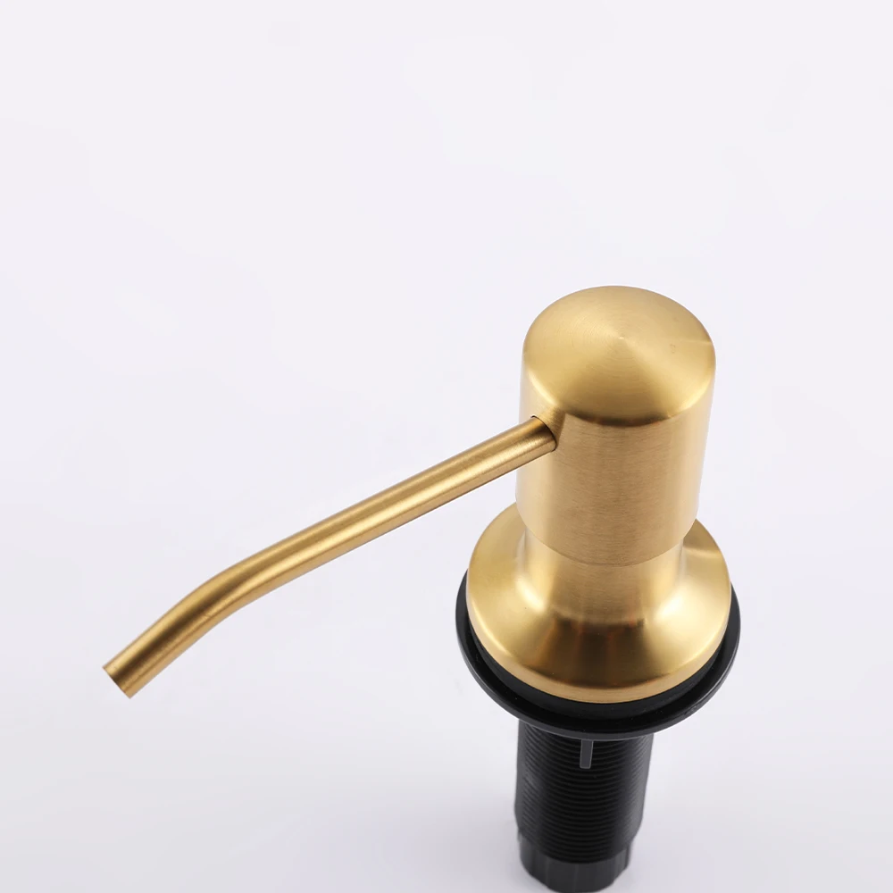 soap dispenser soap pump 8 Colors Countertop Stainless Steel Kitchen Sink Brushed Gold Liquid Soap Dispenser Large Capacity Liquid Detergent Pump Bottle