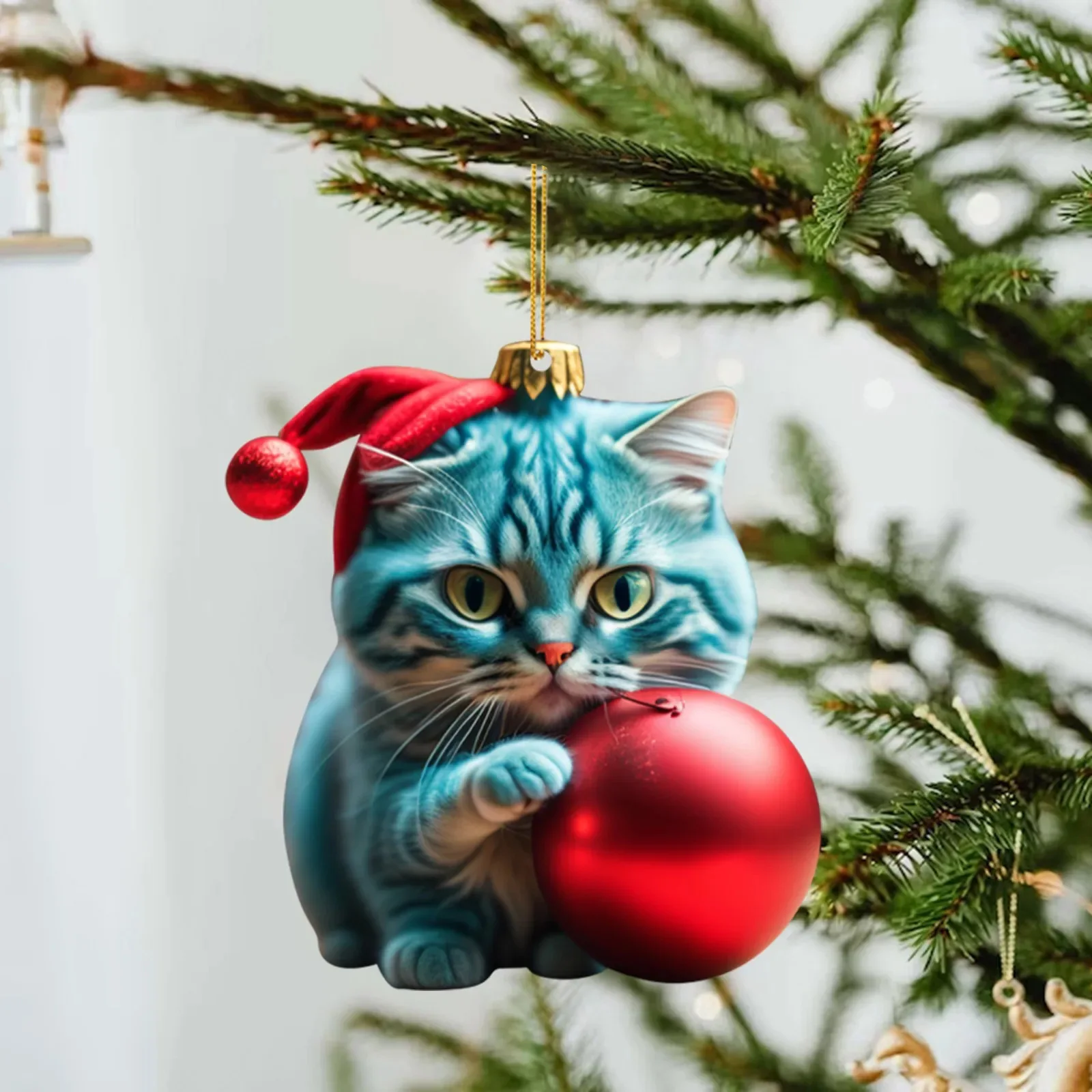 Decoration Cat Acrylic Ornament 4