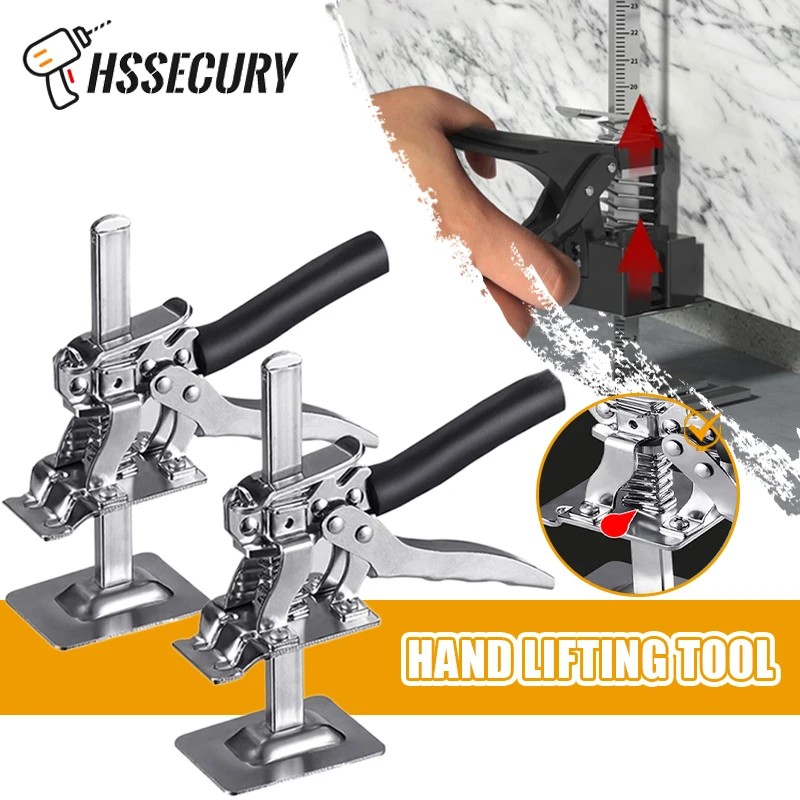 New Hand Lifting Tool Labor-Saving Arm Jack Door Panel Drywall Lifting  Cabinet Board Lifter Tile Height Adjuster Elevator Tools