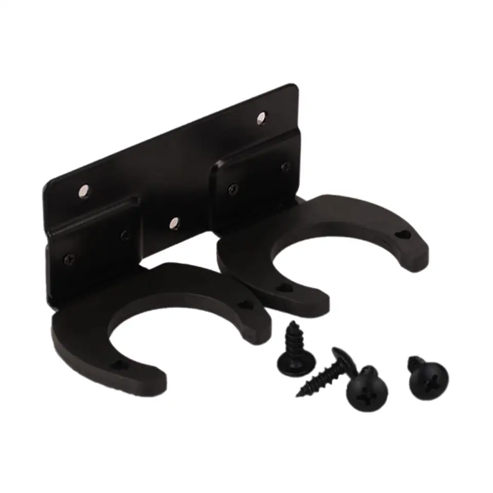 4 PZ MICROFONO radio wireless supporto microfono gancio per supporto