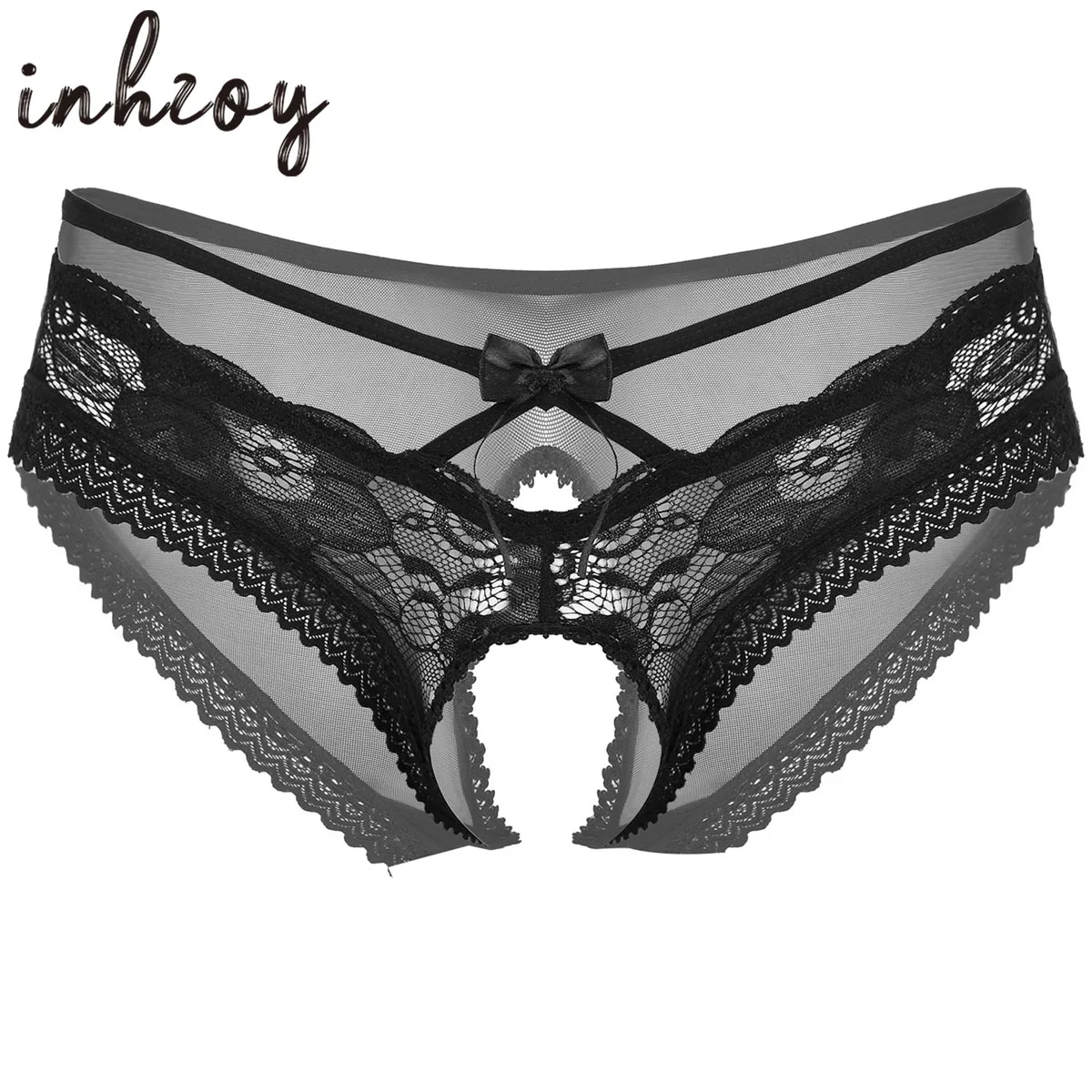 Mens-Sexy-Panties-Lingerie-Gay-Male-Sexy-Briefs-Underwear-See-Through