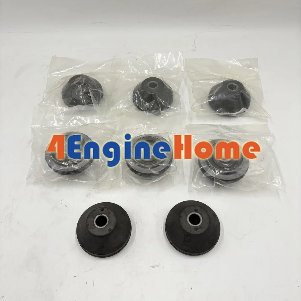 히타치 EX27U EX30U EX33U EX35U EX50U EX55UR-3 ZX40U-3 ZX50U-2 ZX55UR-2용 8개 마운트 고무 쿠션 4355158