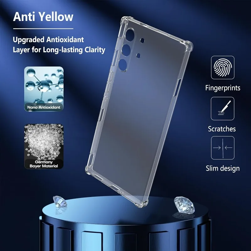 Shockproof Protective Case with Four-Corner Bumper Guard