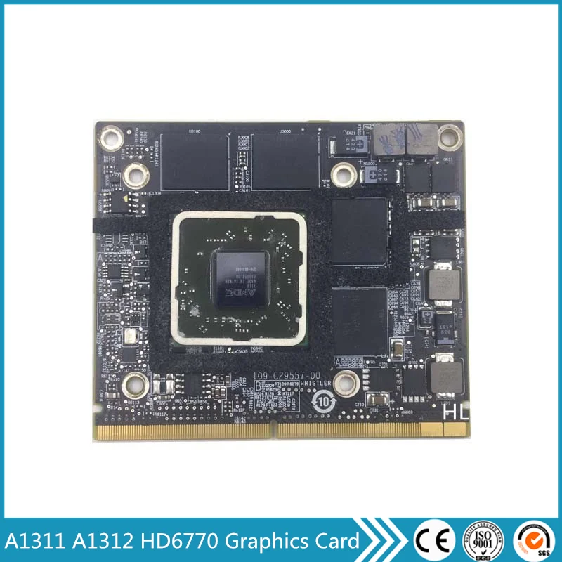 

Распродажа видеокарт A1311 A1312 2011 2010 года HD6770M 512 Мб Vga Для IMac HD6770 661-5945 216-0810001 109-C29557-00