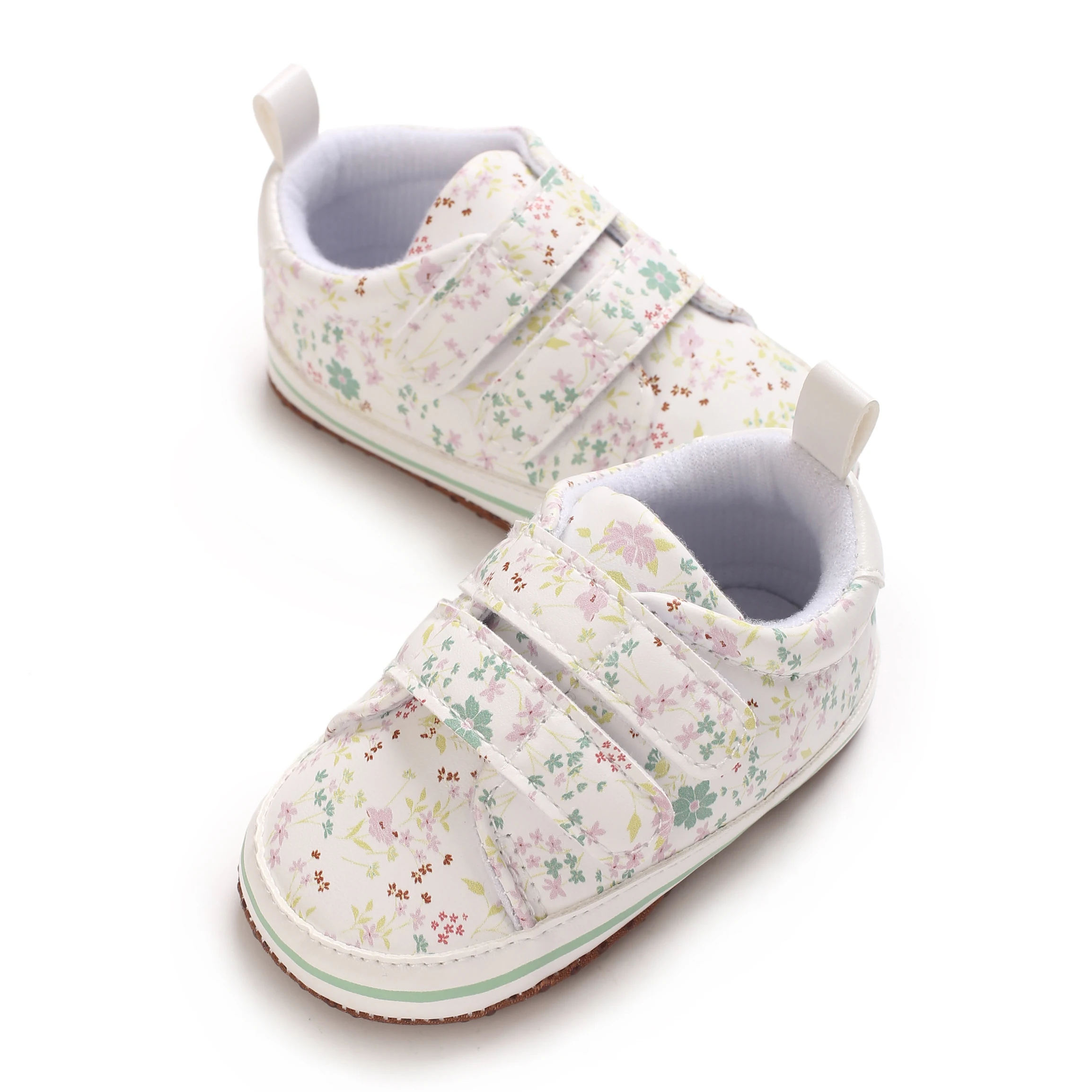 Baby Sports Shoes Anti Slip and Breathable Fabric Men's and Women's Walking Whoes For Spring and Autumn Soft Soled Newborn Baby - 6