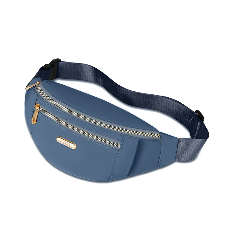 Waist Bag Chest Bag Women Men Waterproof Pocket Casual Sports Travel Purse Plaid Waist Pack Belly Bags Case