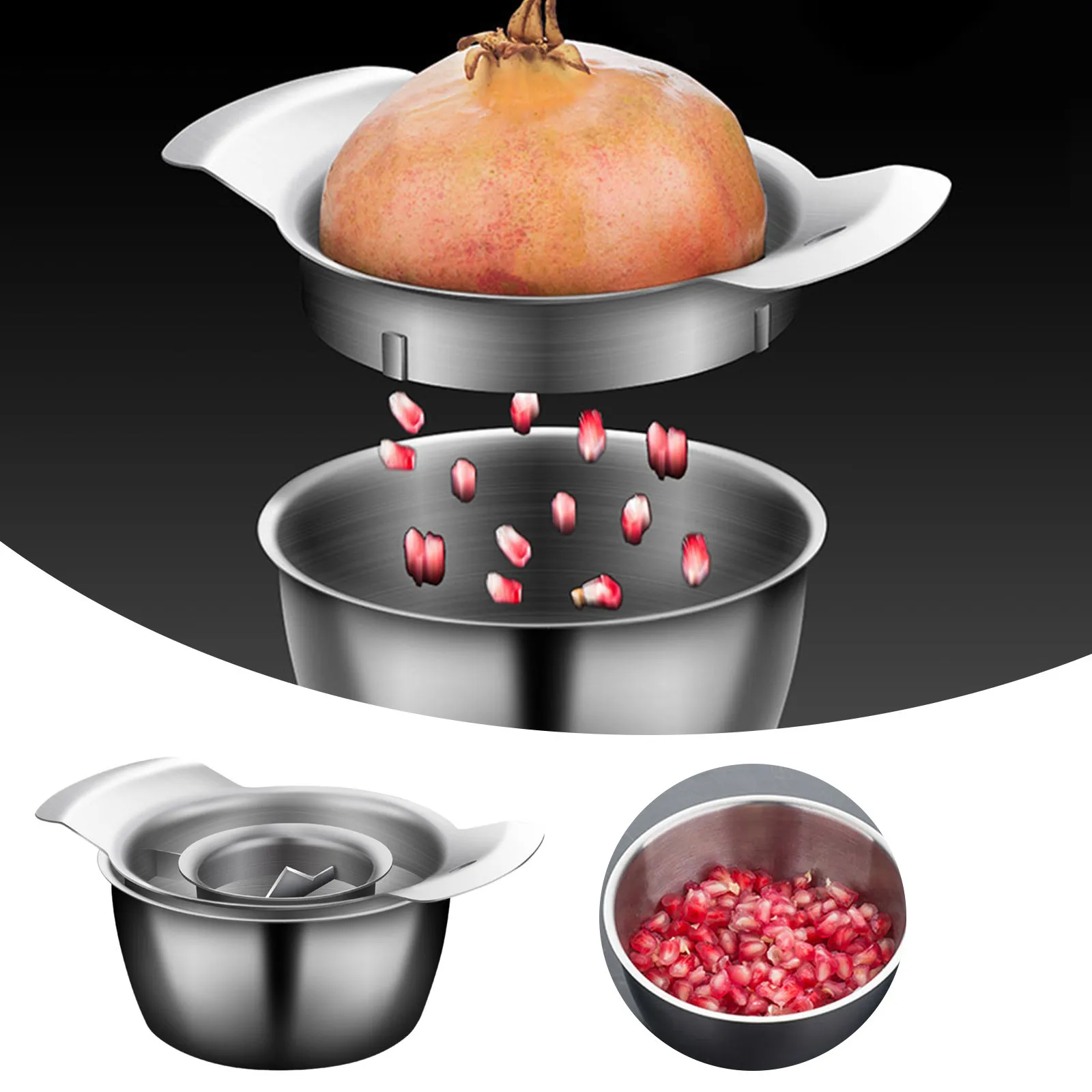

Stainless Steel Peeler Manual Pomegranate Orange Lemon Juicer Pomegranate Peeling Squeezer Multi-Functional Kitchen Tool Sets