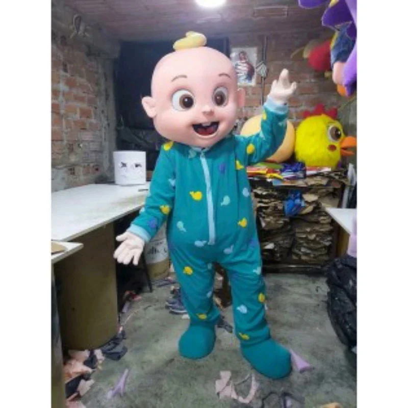 

JJ Doll Cosplay Blue Baby Boy Mascot Cartoon Characters Professional Cosplay Mascot Costume for Halloween Birthday Parties