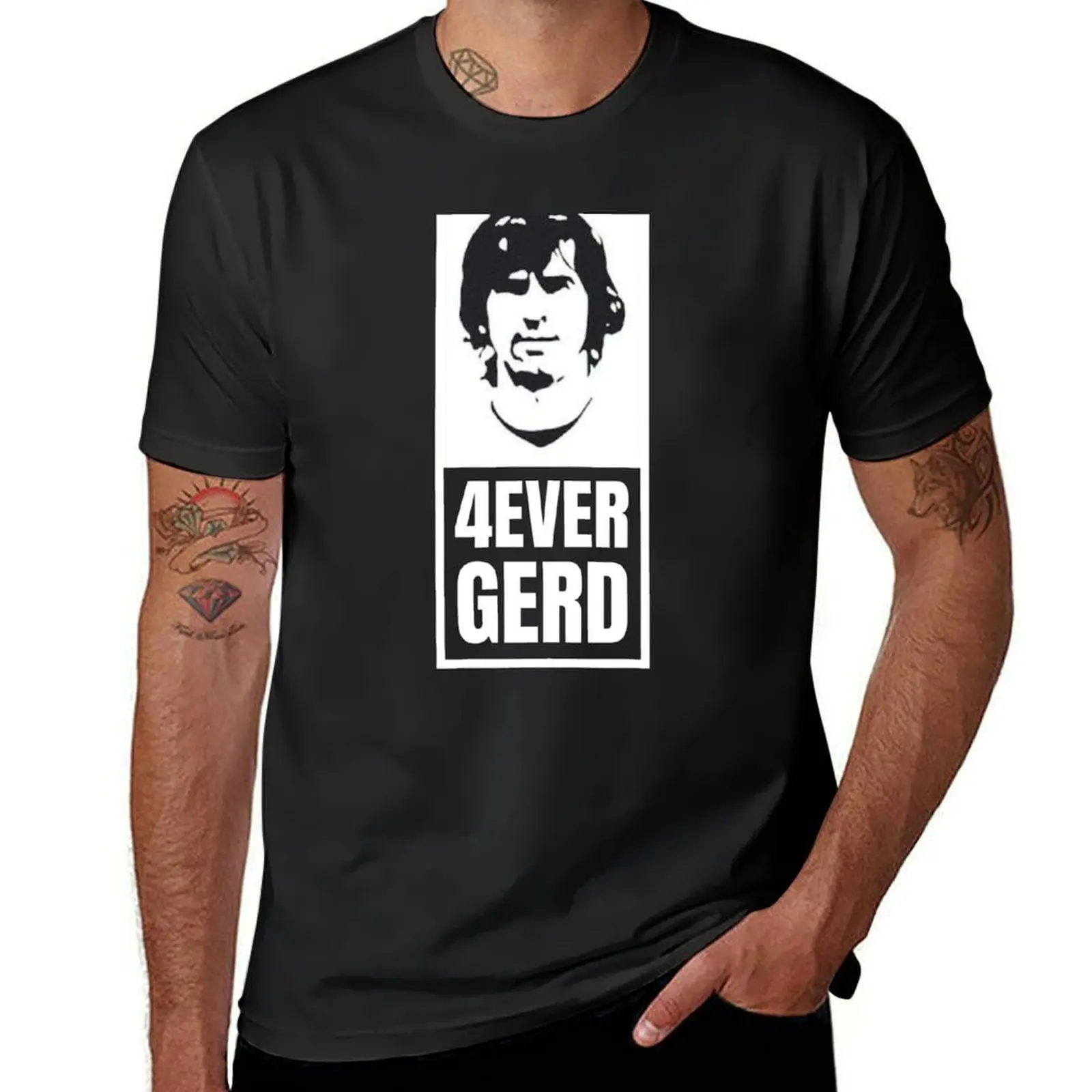 4ever-camiseta original de gerd-gerd heliller para hombre, ropa kawaii de aduanas, tops de talla grande, ropa de anime