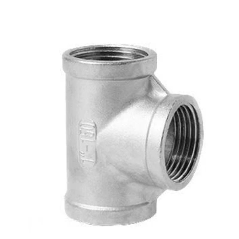 

SS 304 Stainless Steel Adapter 1/8" 1/4" 3/8" 1/2" 3/4" 1" 1-1/4" 1-1/2" Female Thread BSP Water Pipe Fitting 3 Way Tee Equal