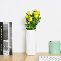 14 Inch Artificial Lemon Home Garden Fake Fruits Decoration Lifelike Plant Fake Tree Branches Table Ornament Photography Props 2