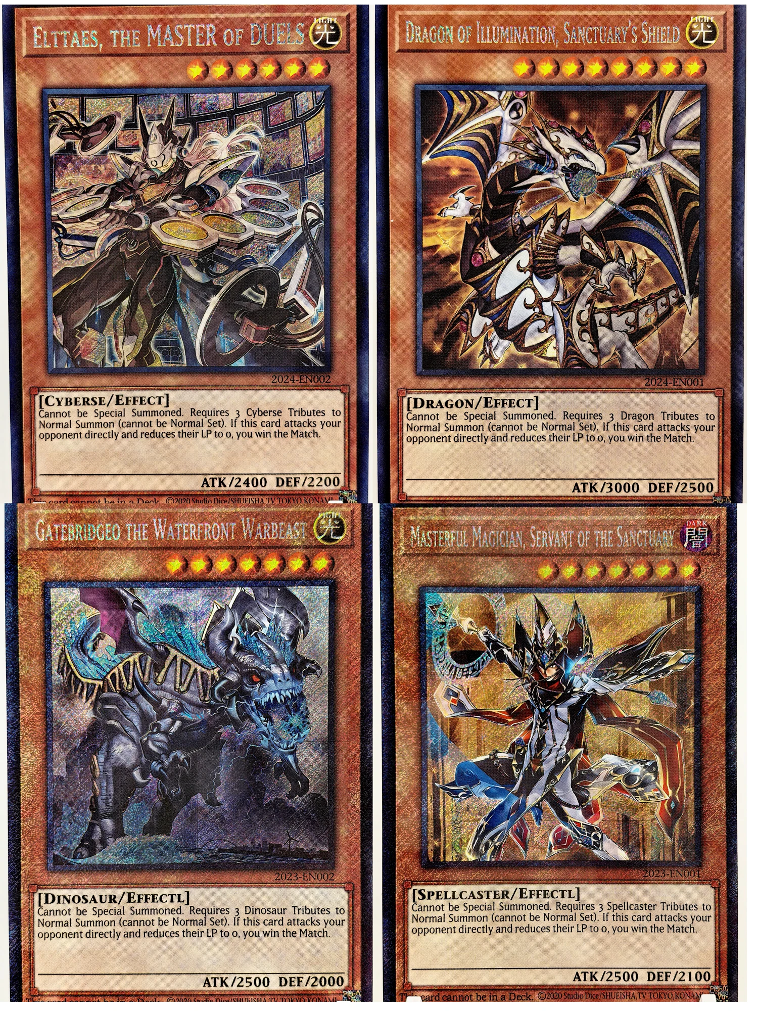 【ARS10】Elttaes, the MASTER of DUELS Yugioh ELTTAES, THE MASTER OF DUELS 2025-EN003 Ultra Rare