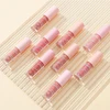 Water Light Glass Lip Glaze Hydrating Mirror Lips Oil Nourishing Moisturizing Pearlescent Glitter Cute Tootsie Mini Lip Gloss 6