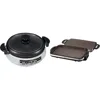 EP-PFC20HA, Gourmet d’Expert® Electric Skillet for Yin Yang Hot Pot & EA-DCC10 Gourmet Sizzler Electric Griddle 1