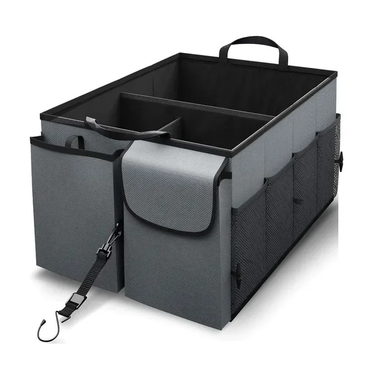 

Складная коробка для хранения в багажнике автомобиля, органайзер большой емкости для хранения вещей в автомобиле, складная коробка для аварийного хранения